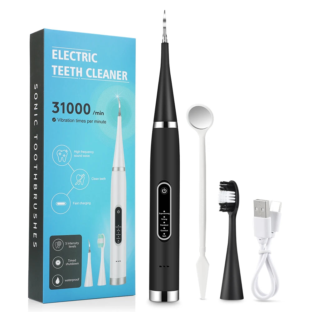 Electric Teeth Whitening Dental Calculus Scaler Plaque