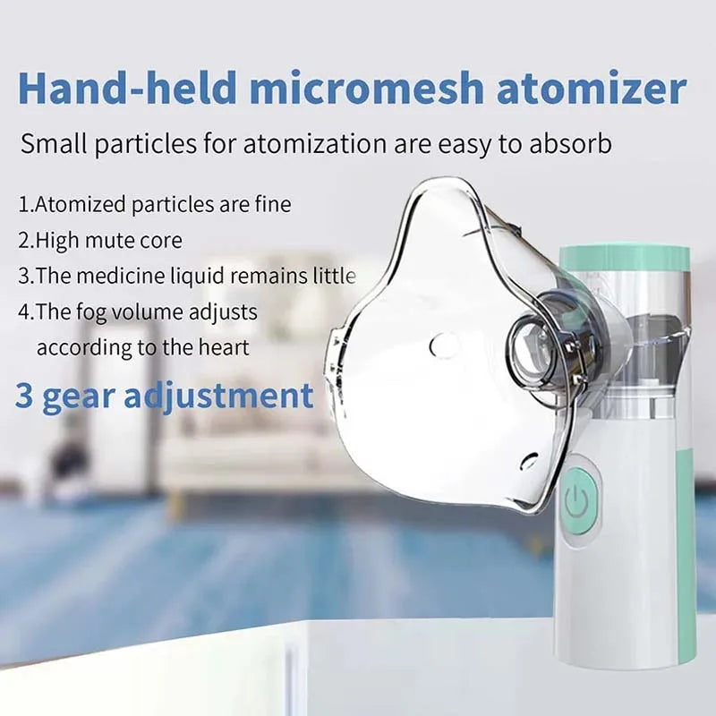 Medical Silent Mesh Nebulizer Handheld
