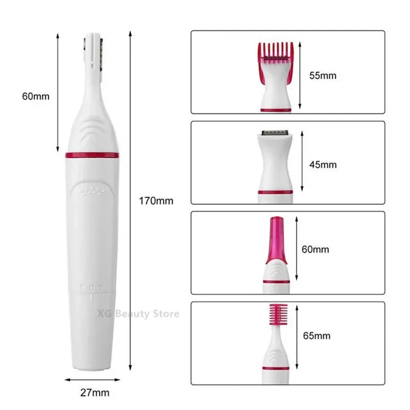 Multifunction 5 In 1 Electric Epilator For Women Hair Remover Shaver
