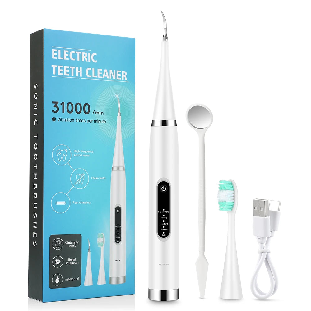 Electric Teeth Whitening Dental Calculus Scaler Plaque
