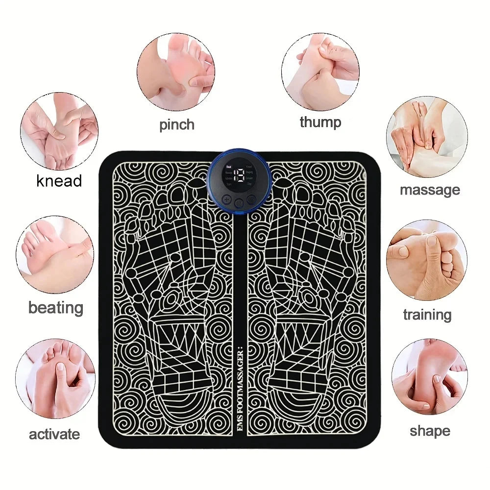 Electric Foot Massager Pad Muscle Massage Relaxation