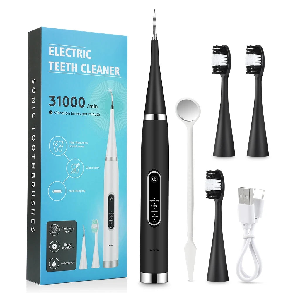 Electric Teeth Whitening Dental Calculus Scaler Plaque