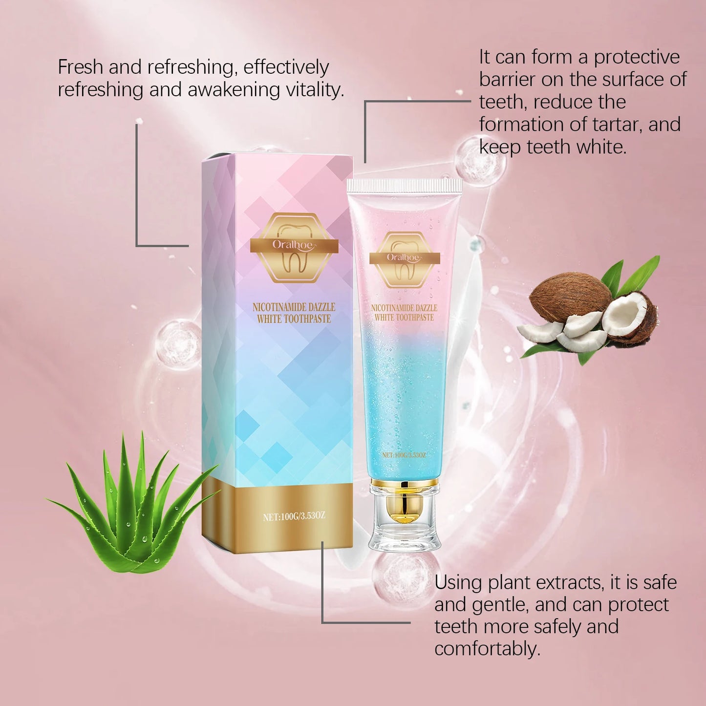 Brighten & Freshen Whitening Toothpaste™