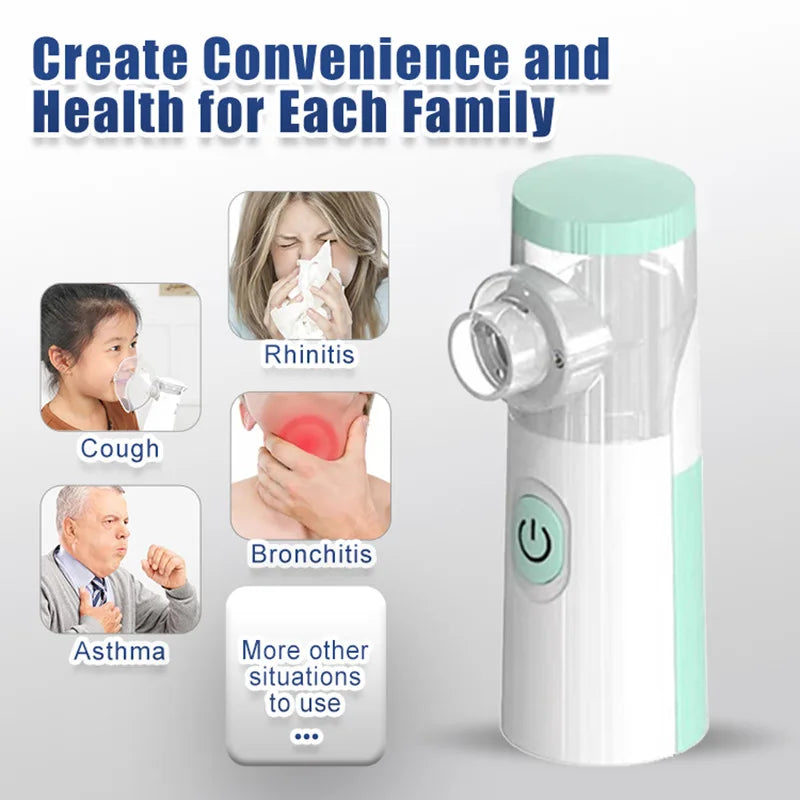 Medical Silent Mesh Nebulizer Handheld