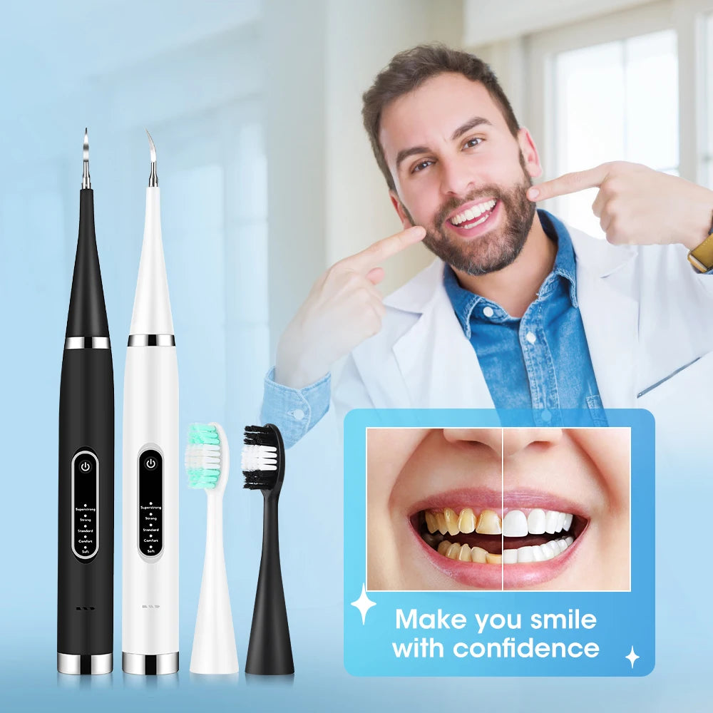 Electric Teeth Whitening Dental Calculus Scaler Plaque