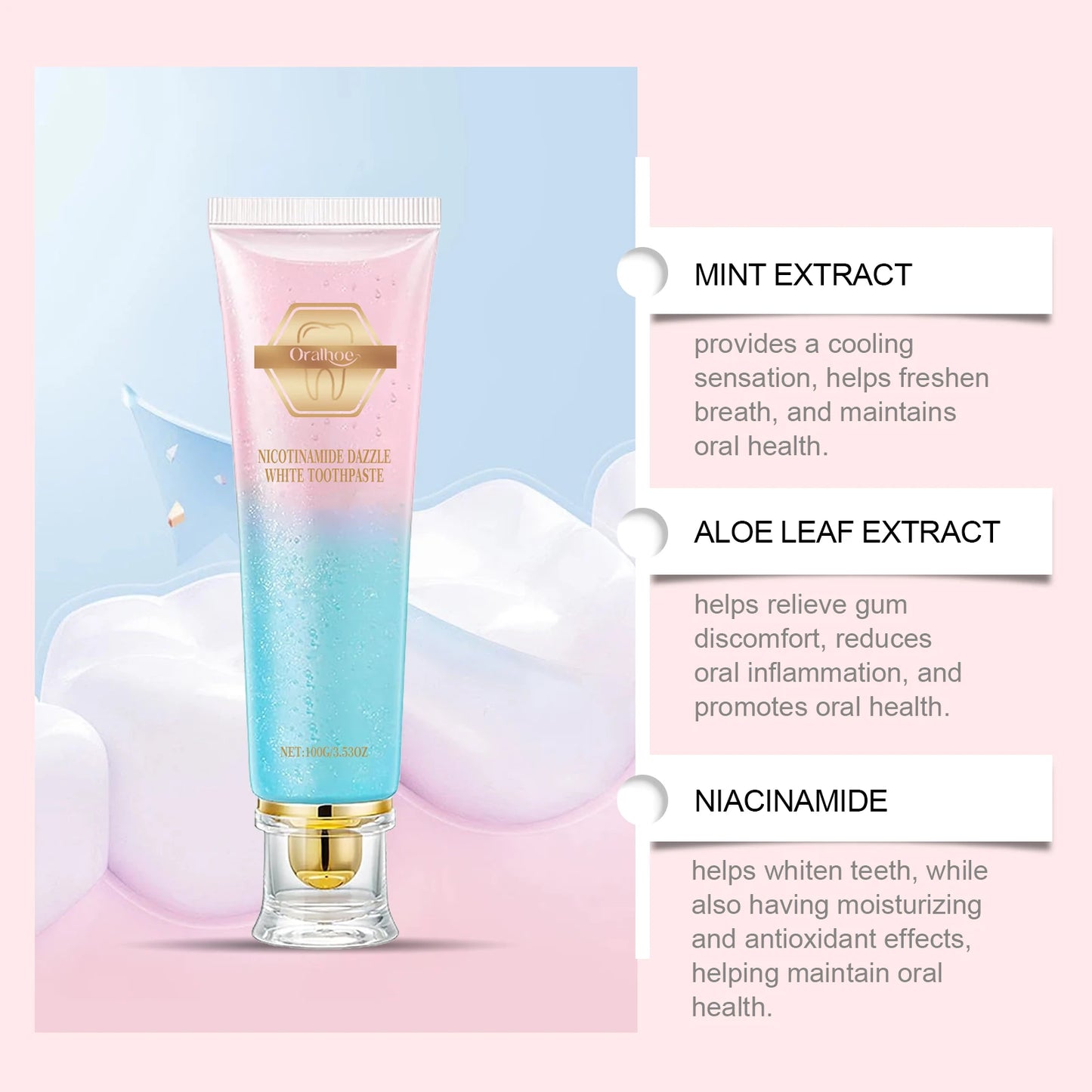 Brighten & Freshen Whitening Toothpaste™