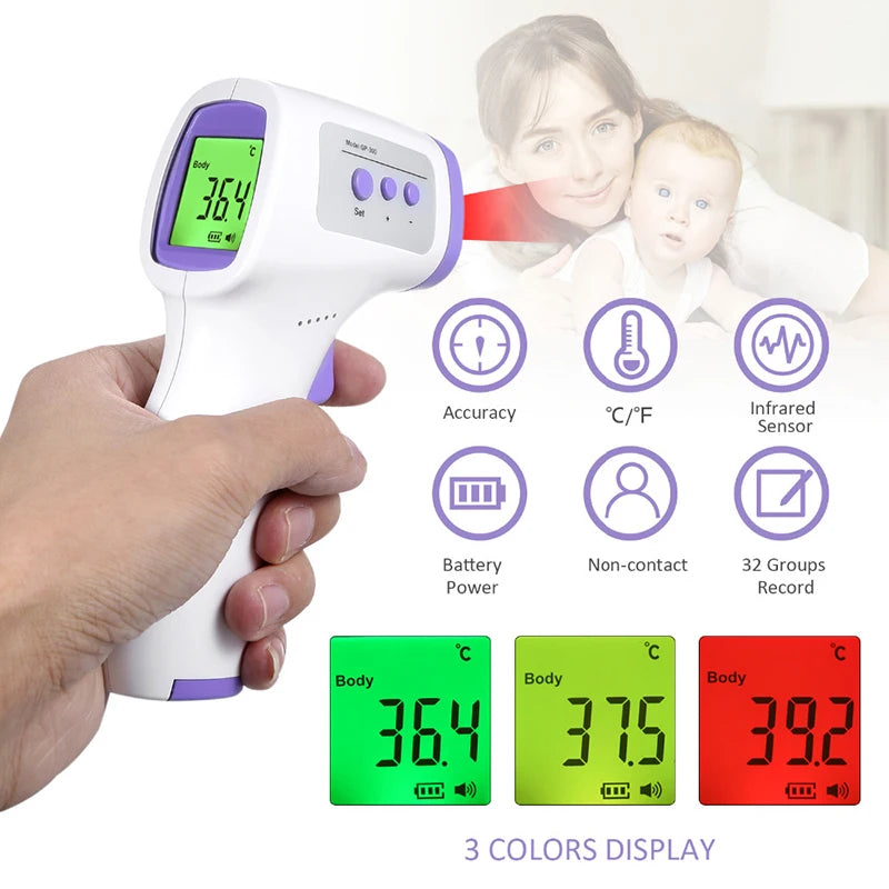 Digital Infrared Thermometer Forehead Body