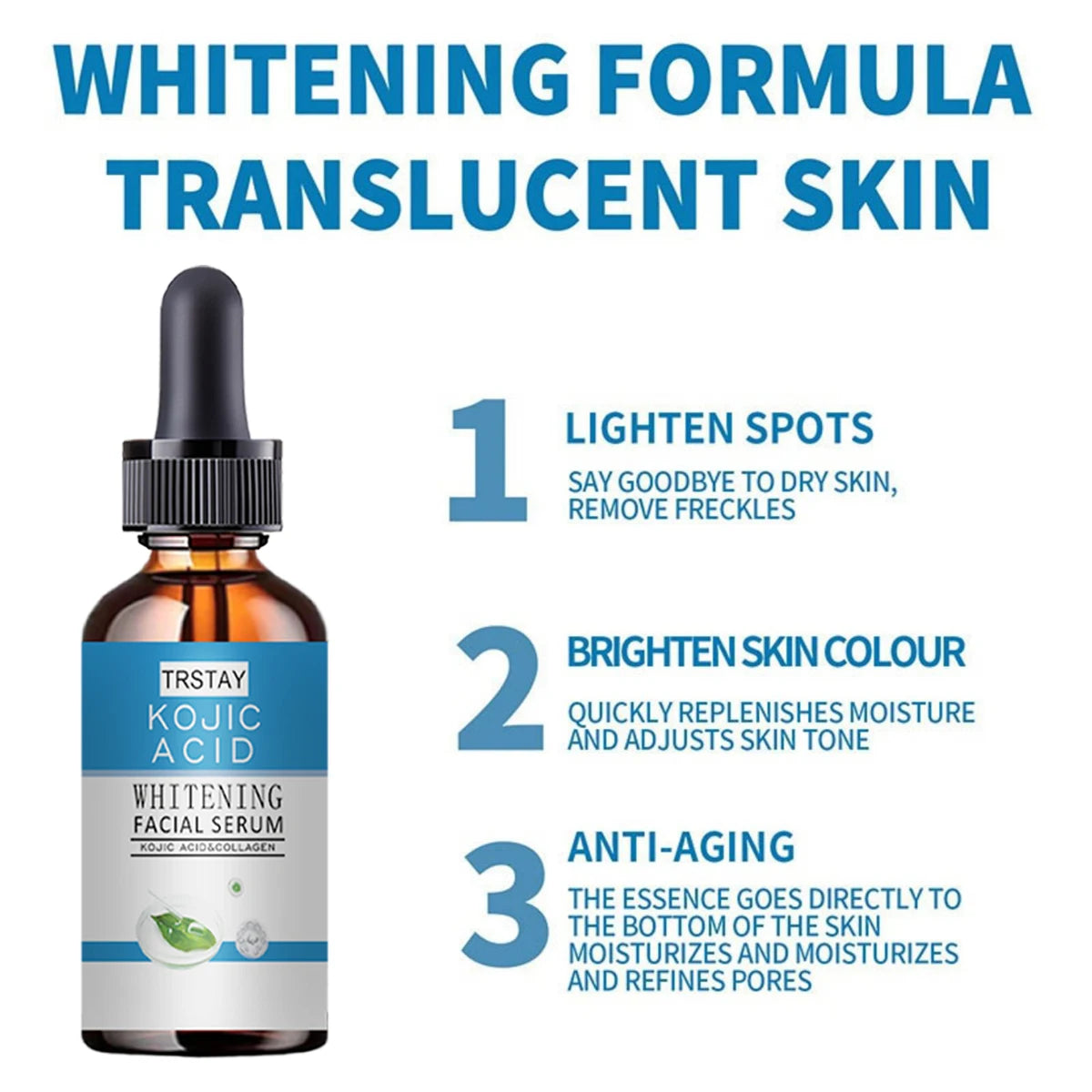 Skin Lightening Serum Strong Shades Dark Skin Anti Age