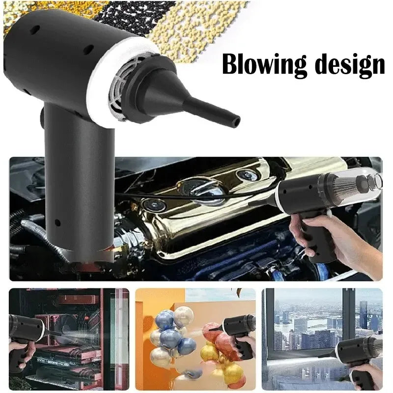 Wireless Car Vacuum Cleaner USB Charging