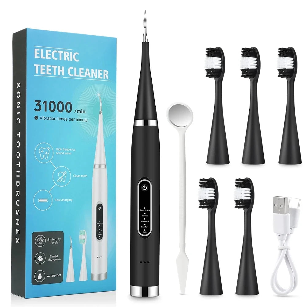 Electric Teeth Whitening Dental Calculus Scaler Plaque