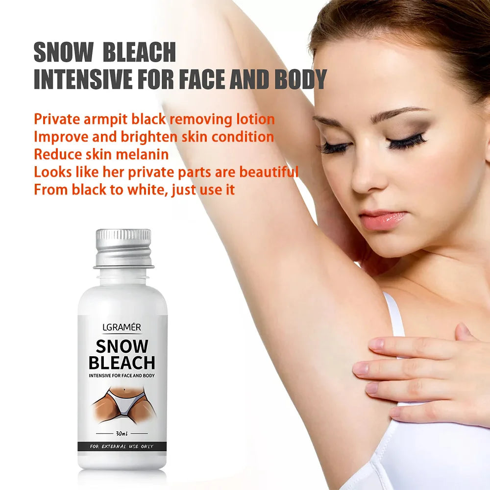 Body Whitening Bleach Cream Brighten Underarm Elbow Knees