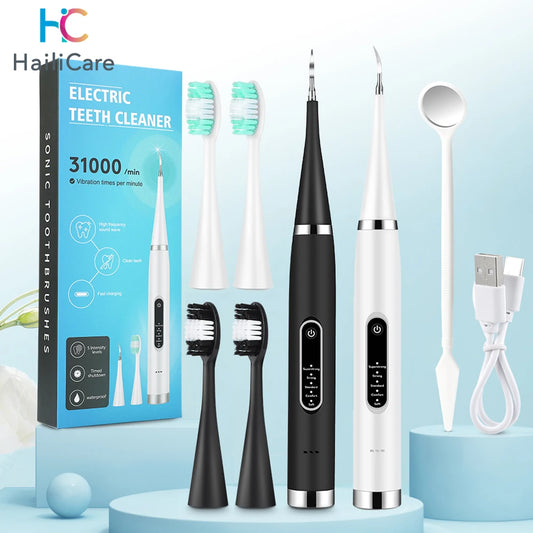Electric Teeth Whitening Dental Calculus Scaler Plaque