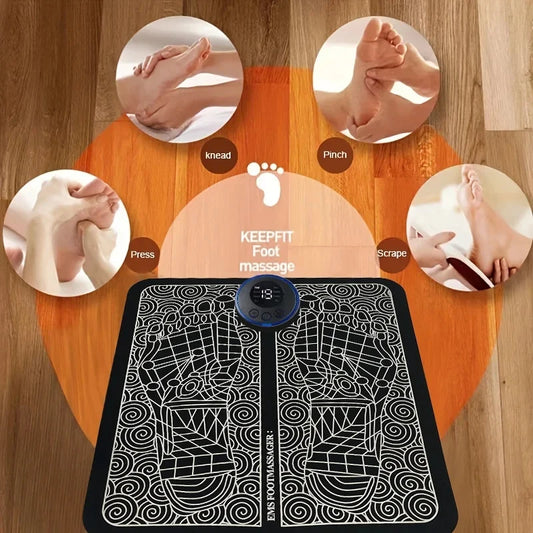Electric Foot Massager Pad Muscle Massage Relaxation