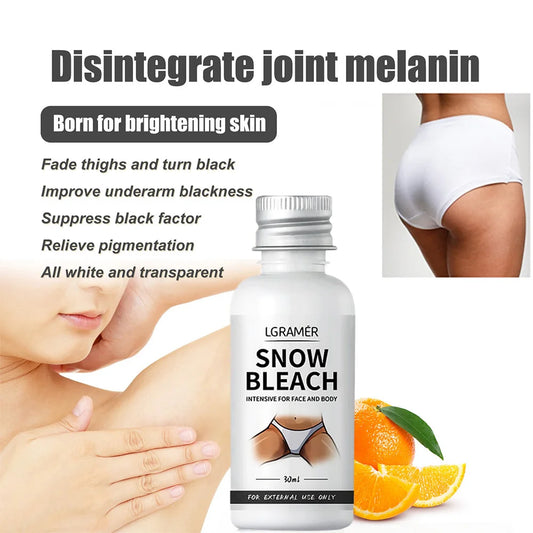 Body Whitening Bleach Cream Brighten Underarm Elbow Knees